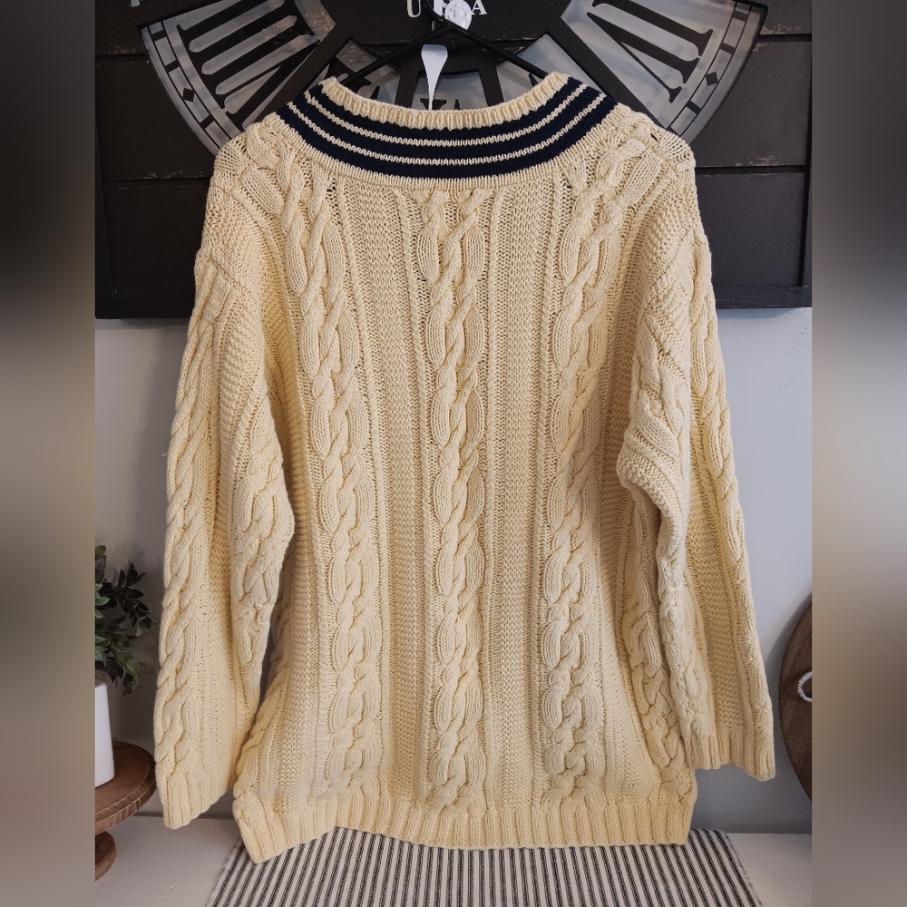 Vtg Ralph Lauren hand knit sweater - Picture 2 of 5